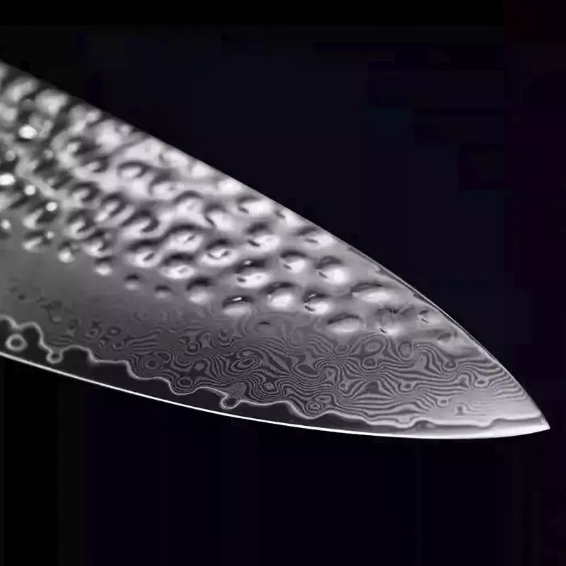 Набір ножів HuoHou дамаська сталь із підставкою, 4 шт. (HU0242) фото