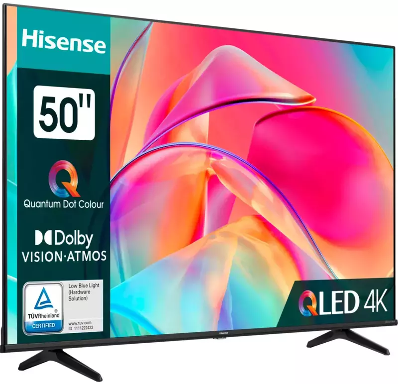 Телевізор Hisense 50" QLED 4K Smart TV (50E7KQ) фото