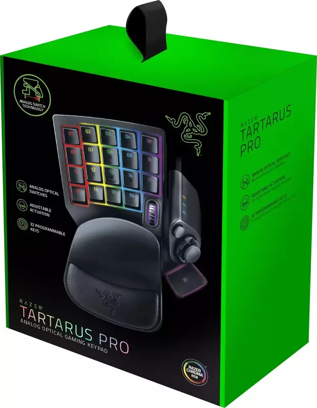 Кейпад Razer Tartarus Pro (RZ07-03110100-R3M1) фото