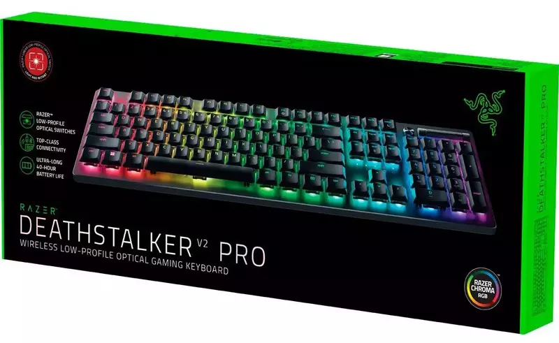 Игровая клавиатура Razer DeathStalker V2 Pro Red Switch (RZ03-04360800-R3M1) фото