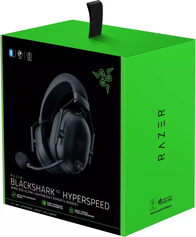 Ігрова гарнітура Razer Blackshark V2 HyperSpeed ​​Wireless (RZ04-04960100-R3M1) Black фото