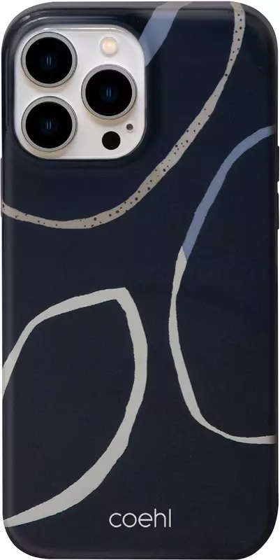 Чехол UNIQ COEHL IPHONE 13 PRO MAX VALLEY DEEP NAVY (UNIQ-IP6.7HYB(2021)-VLYDNVY) - фото - №0