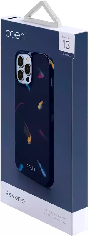 Чохол UNIQ COEHL IPHONE 13 PRO MAX REVERIE PRUSSIAN BLUE (UNIQ-IP6.7HYB(2021)-REVBLU) - фото - №3