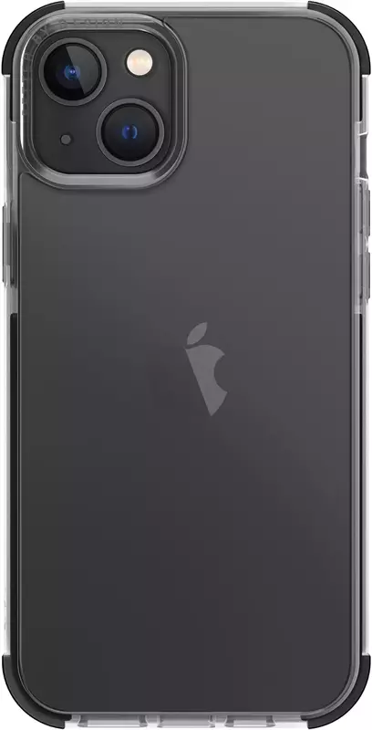 Чохол для Iphone 14 Uniq HYBRID COMBAT CARBON BLACK (UNIQ-IP6.1(2022)-COMBLK) - фото - №1