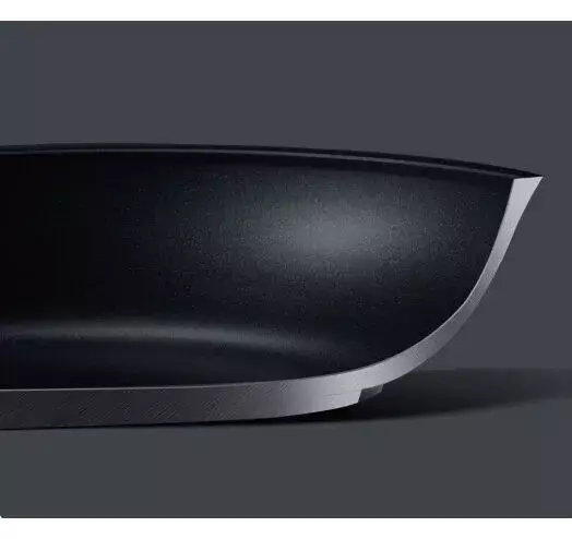 Сковорода - WOK HuoHou індикатор нагрівання + скляна кришка 32 см (HU0069) фото