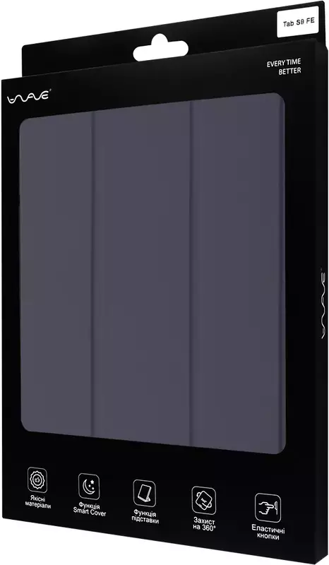 Чохол для планшета Samsung Tab S9 FE WAVE Smart Cover (light purple) фото