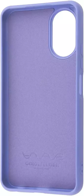 Чехол для Oppo A78 WAVE Colorful Case (light purple) фото