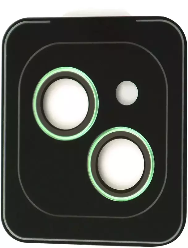 Захисне скло для камери iPhone 15/15 Plus ACHILLES (green) фото