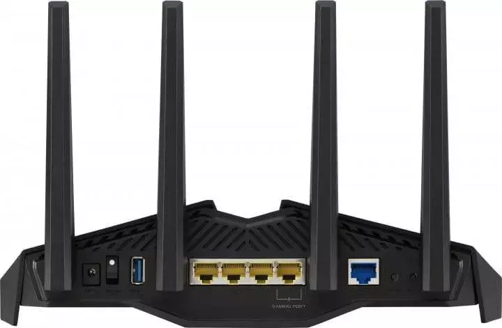 Интернет роутер Asus RT-AX82U V2 Wi-Fi 6 (2.4Gz/5Gz) 574+4804Мбит/с фото