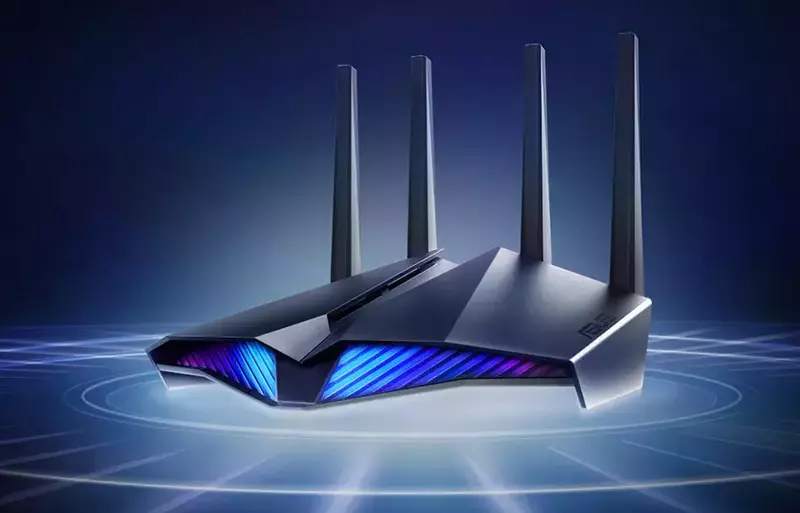 Интернет роутер Asus RT-AX82U V2 Wi-Fi 6 (2.4Gz/5Gz) 574+4804Мбит/с фото
