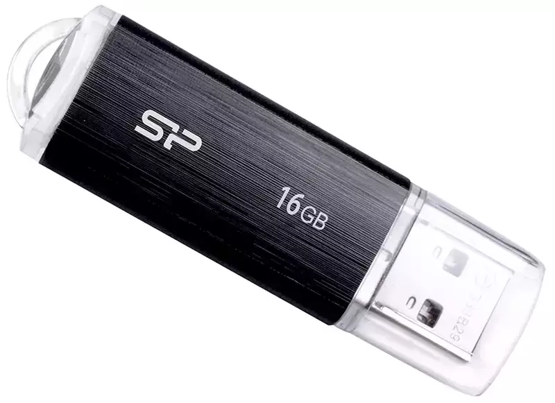 USB-Flash SiliconPower Ultima U02 32Gb чорний фото