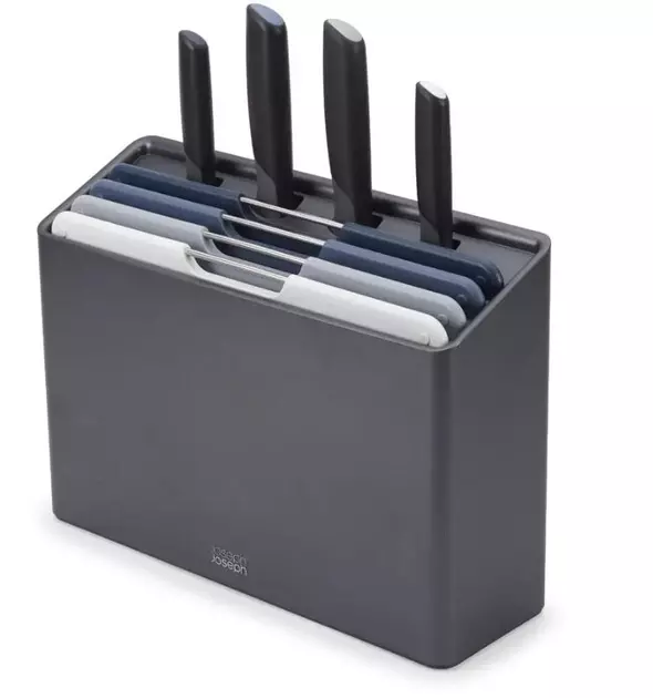 Набір обробних дощок з ножами та кейсом Joseph Joseph 8 пр (60216) - фото - №0