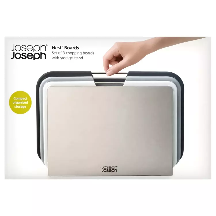 Набір обробних дощок з кейсом Joseph Joseph 3 пр (60146) - фото - №6