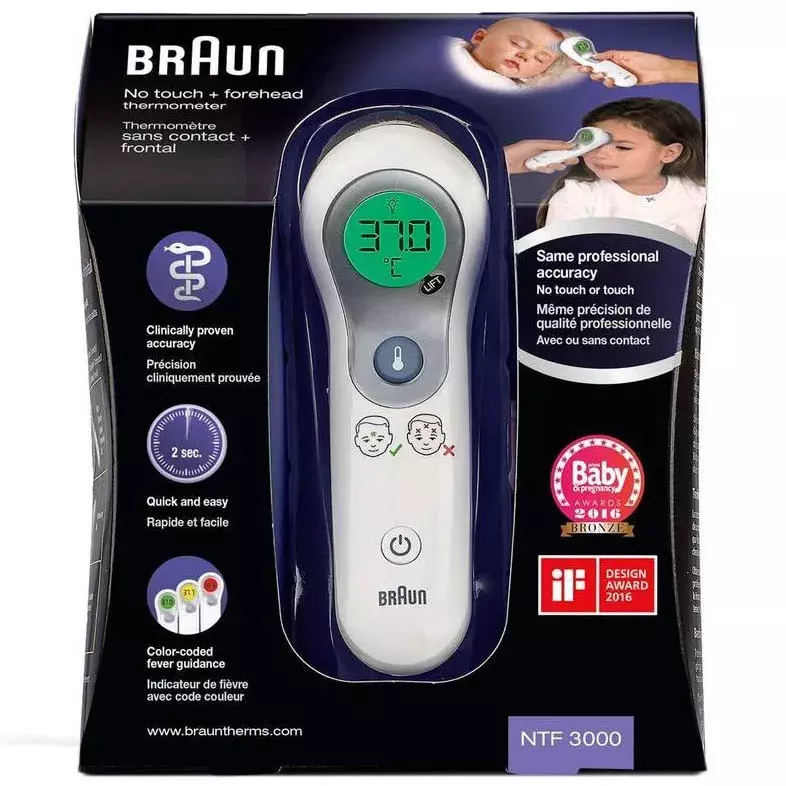 Безконтактний термометр Braun Braun NTF 3000 фото