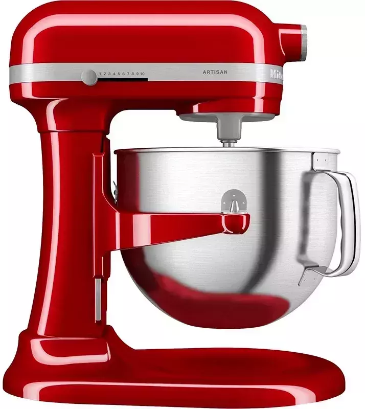 Кухонна машина KitchenAid Artisan 6,6 л 5KSM70SHXEER з підйомною чашею (Червоний) фото