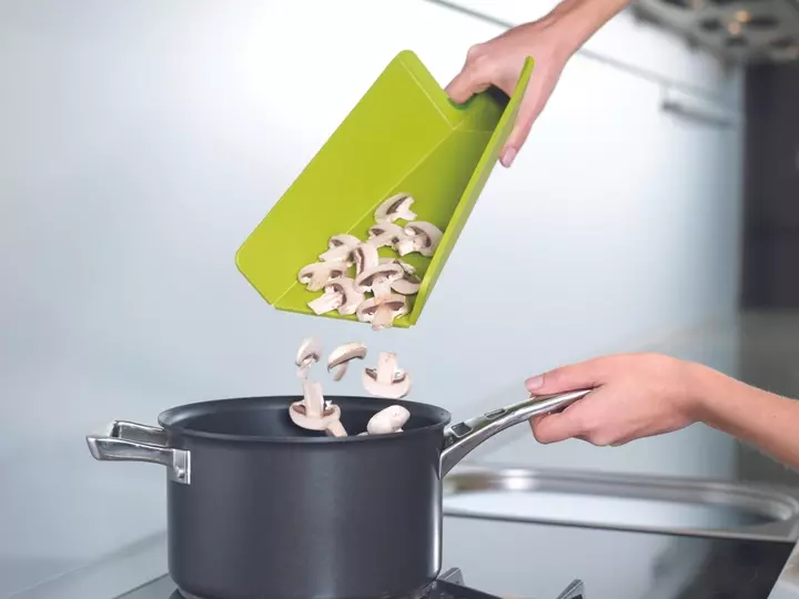 Дошка обробна Joseph Joseph Chop2Pot Plus Large - Green (60204) - фото - №2