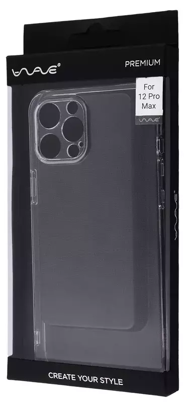Чохол для iPhone 12 Pro Max WAVE Crystal Case (transparent) - фото - №4