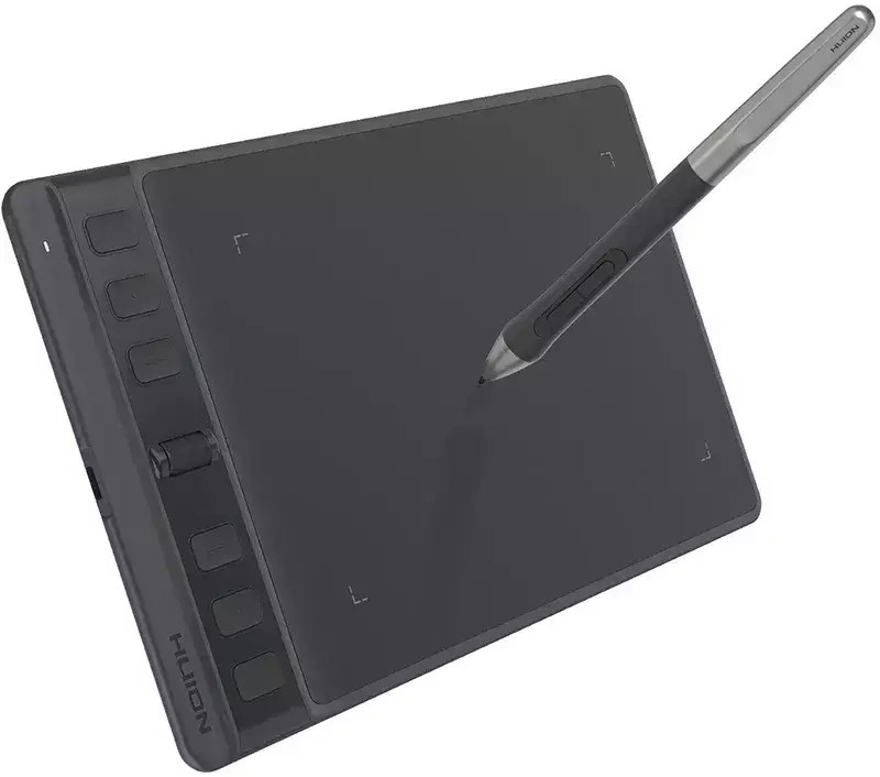 Графічний планшет Huion Inspiroy 2 S (H641P) + рукавичка - фото - №1