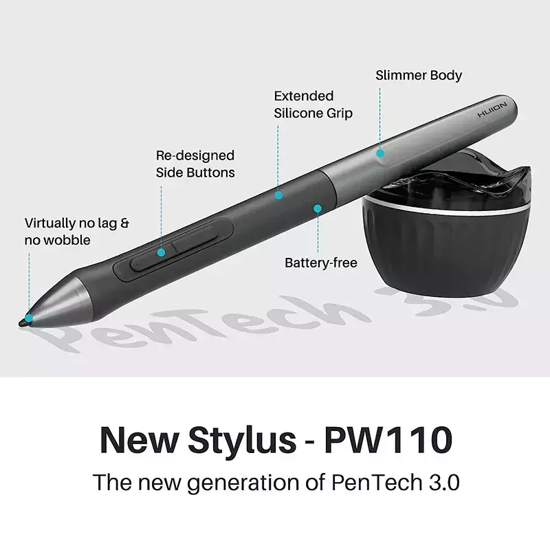 Графічний планшет Huion Inspiroy 2 S (H641P) + рукавичка - фото - №11
