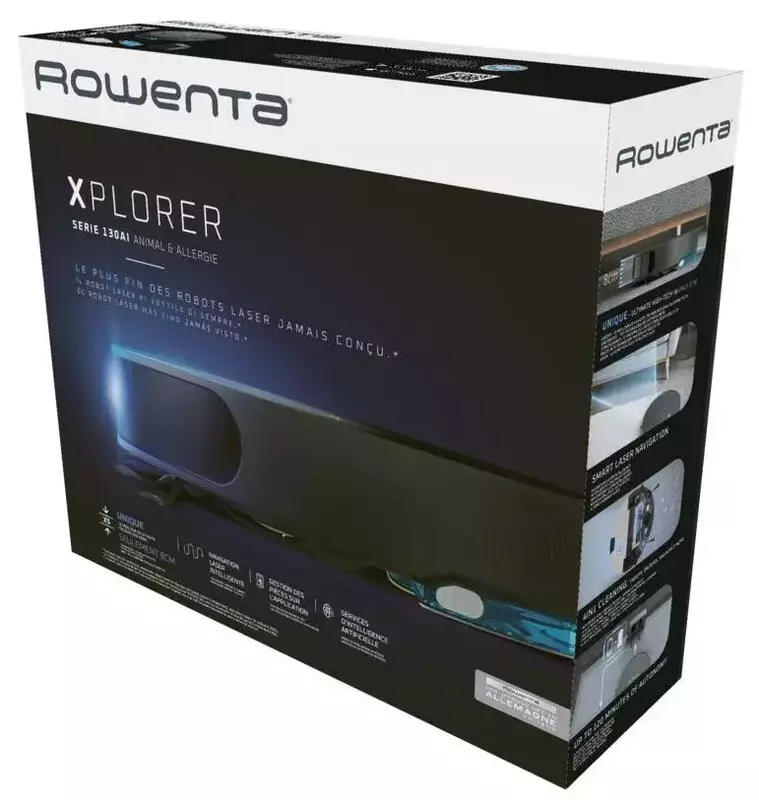Робот-пилосос Rowenta X-PLORER S130AI Animal & Allergy Black RR9075WH фото