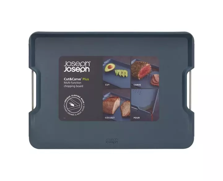 Дошка обробна Joseph Joseph Cut&Carve Plus Extra Large - Sky (60212) - фото - №7