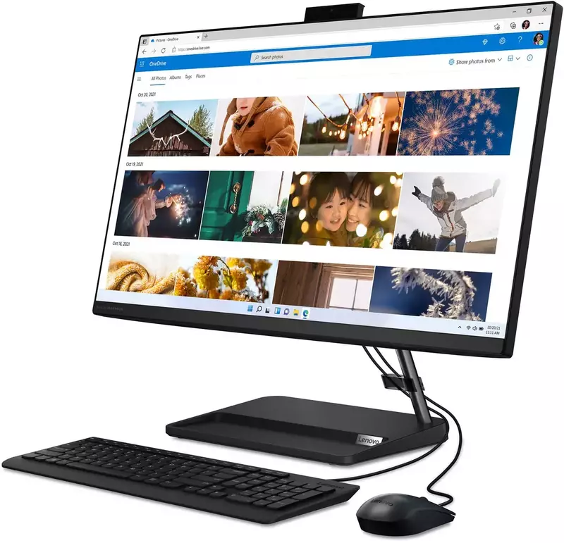 Моноблок Lenovo IdeaCentre AIO 3 27IAP7 Black (F0GJ00Q8UO) - фото - №5
