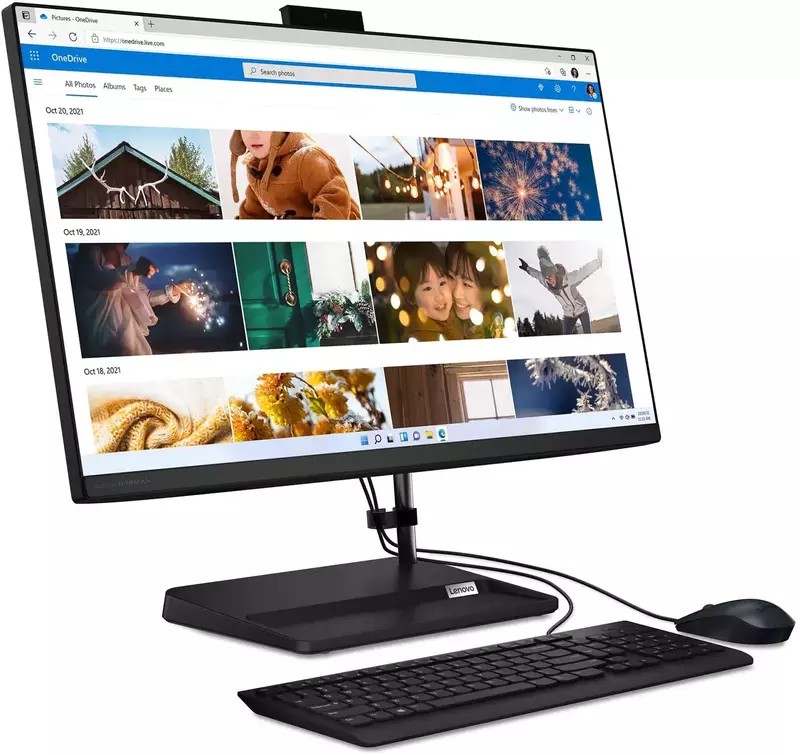 Моноблок Lenovo IdeaCentre AIO 3 27IAP7 Black (F0GJ00Q8UO) - фото - №4