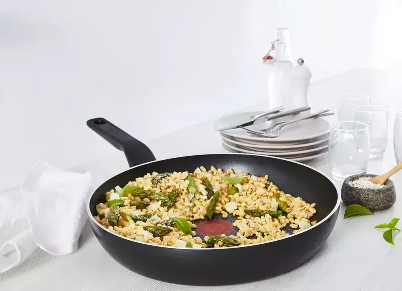 Сковорода Tefal Generous Cook, 28 см, алюминий, БЕЗ крышки - фото - №4