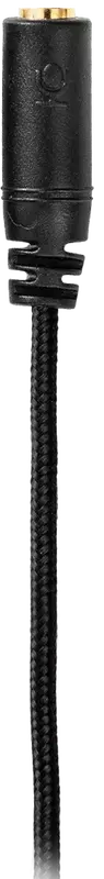 Кабель-подовжувач універсальний 0.2м x2*3.5мм female to 3.5mm male (ACC-214) Black фото