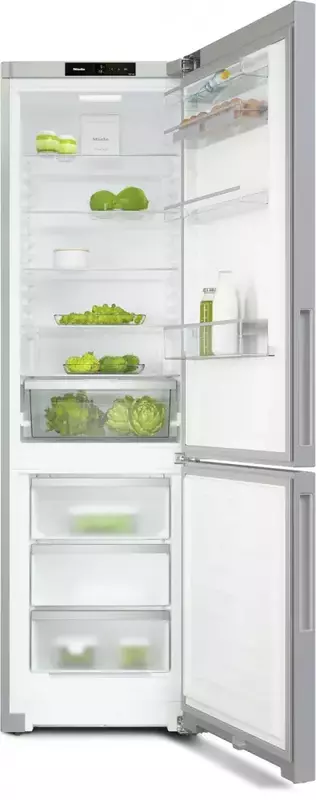 Двухкамерный холодильник Miele KFN 4395 CD Clean Steel фото