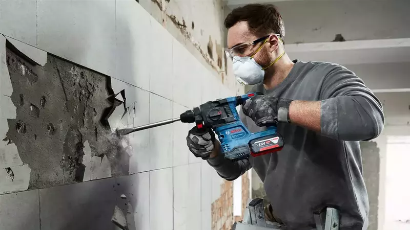 Перфоратор акумуляторний Bosch GBH 185-LI 18V без АКБ та ЗП фото