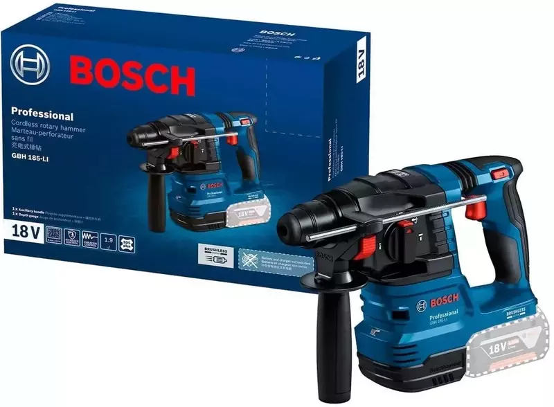 Перфоратор акумуляторний Bosch GBH 185-LI 18V без АКБ та ЗП фото