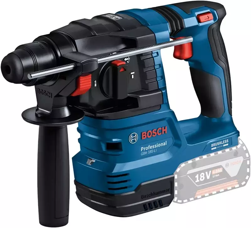 Перфоратор акумуляторний Bosch GBH 185-LI 18V без АКБ та ЗП фото