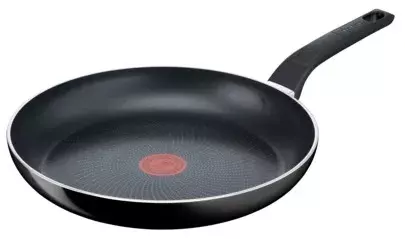 Сковорода Tefal Start&Cook, 24см, покриття Titanium, індукція, Thermo-Spot, алюм., чорний фото