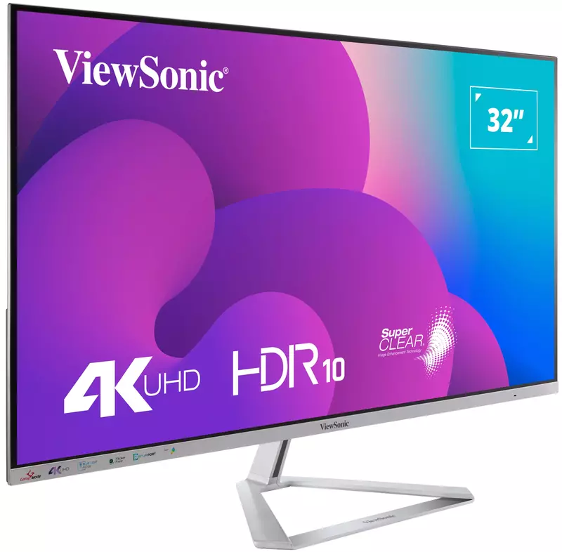 Монітор 31.5" VIEWSONIC VX3276-4K-MHD - фото - №3