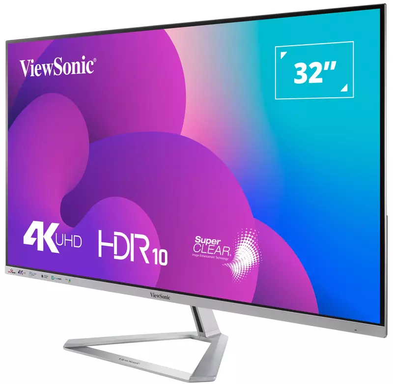 Монітор 31.5" VIEWSONIC VX3276-4K-MHD - фото - №2