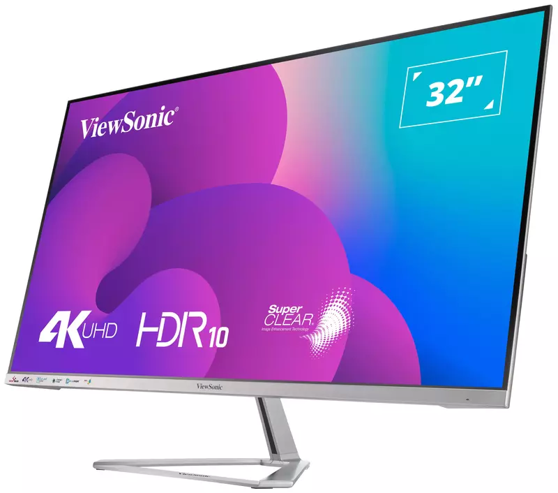 Монітор 31.5" VIEWSONIC VX3276-4K-MHD - фото - №1