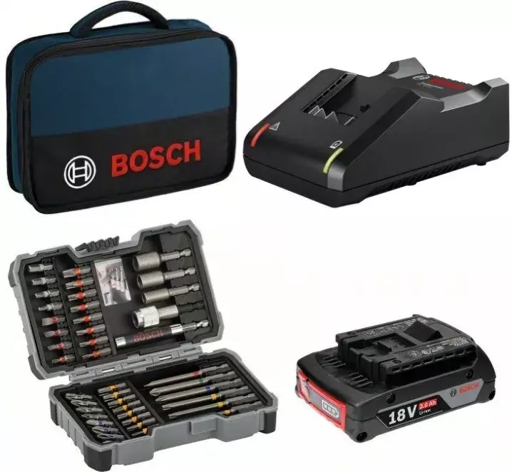 Шуруповерт-дриль акумуляторний Bosch GSR 18 V-50, 18V АКБ 2x2Aг та ЗП + кейс та аксесуари фото