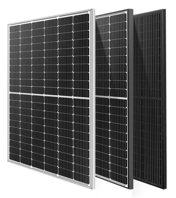 Фотоелектрична панель LEAPTON Solar LP182x182-M-60-MH-460W, Mono, MBB, Halfcell, Black frame фото