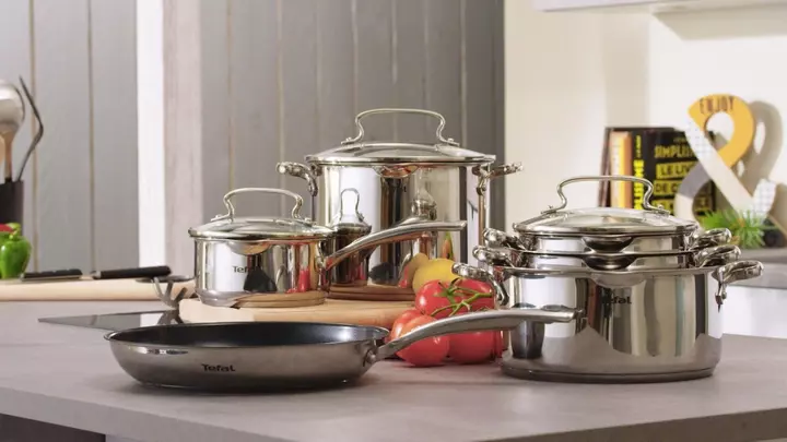 Каструля з кришкою, Tefal DUETTO+, 18 см, 2л, нержавіюча сталь (G7194355) - фото - №8