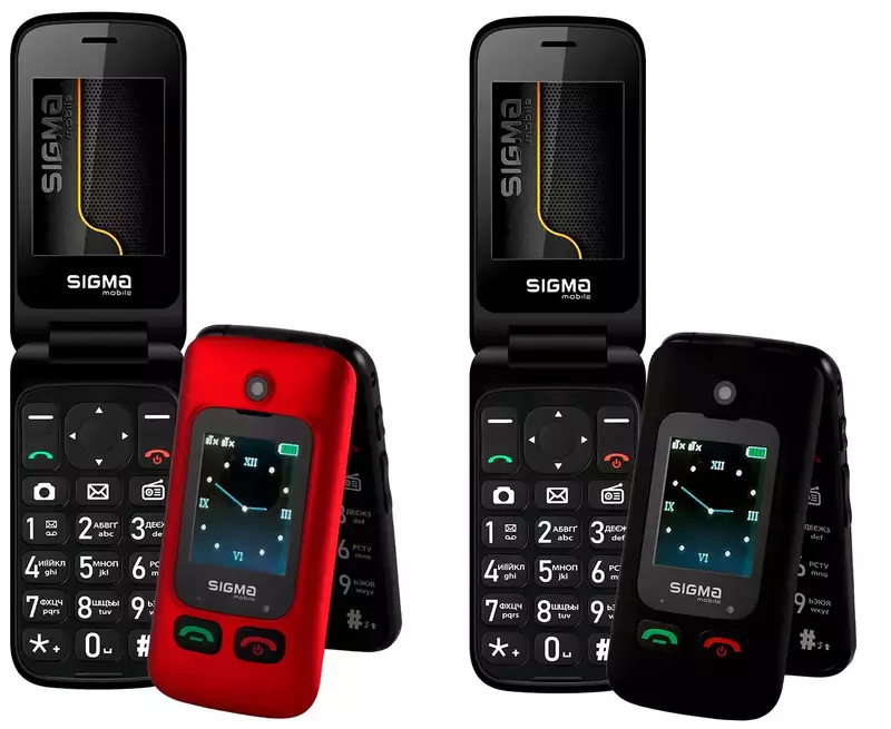 Sigma Comfort 50 Shell DUO Type-C (Red-Black) фото