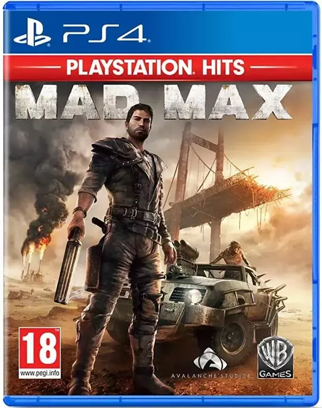 Диск Mad Max (Blu-ray) для PS4 фото