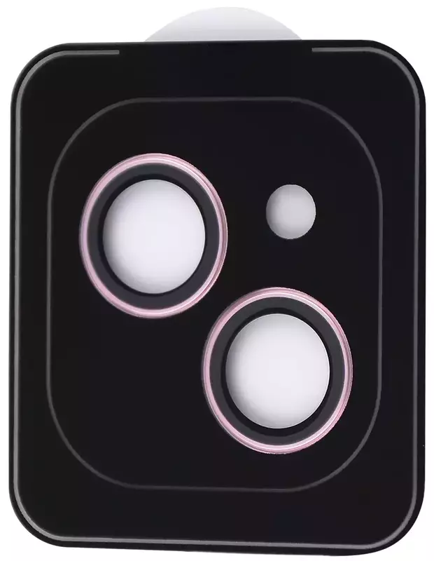Защитное стекло для камеры iPhone 15/15 Plus ACHILLES (pink) фото