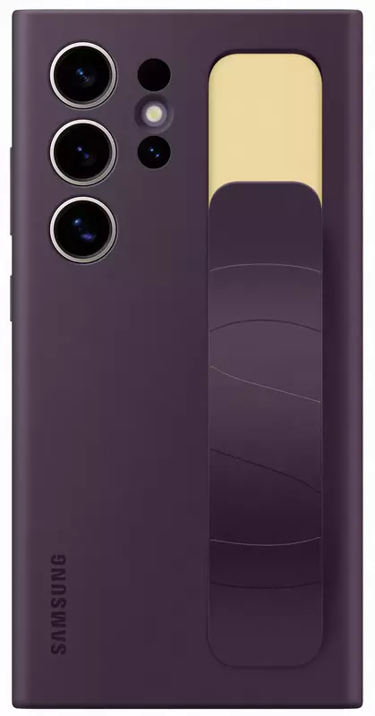 Чохол для Samsung Galaxy S24 Ultra Standing Grip Case Dark Violet (EF-GS928CEEGWW)Чохол для Samsung Galaxy S24 Ultra Standing Grip Case (Dark Violet) фото