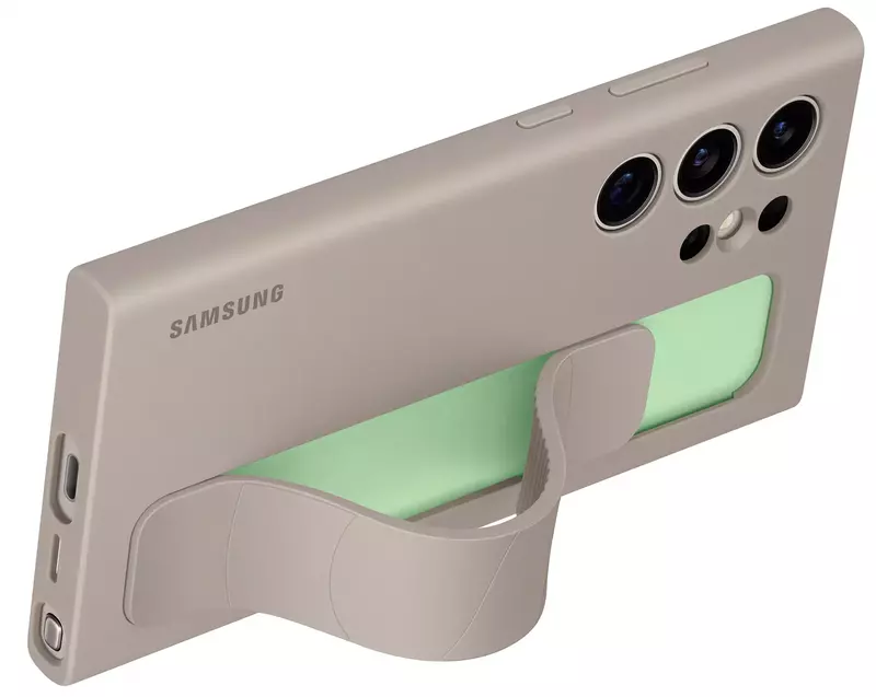 Чохол для Samsung Galaxy S24 Ultra Standing Grip Case Taupe (EF-GS928CUEGWW) фото