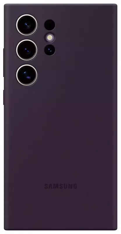 Чохол для Samsung Galaxy S24 Ultra Silicone Case Dark Violet (EF-PS928TEEGWW) фото