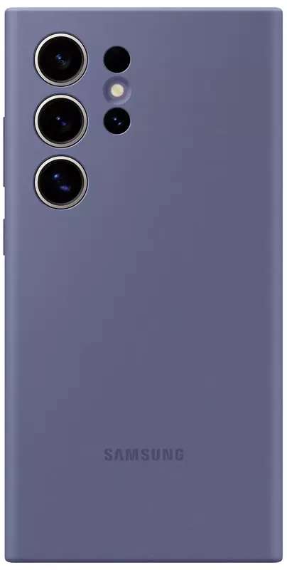 Чехол для Samsung Galaxy S24 Ultra Silicone Case Violet (EF-PS928TVEGWW) фото