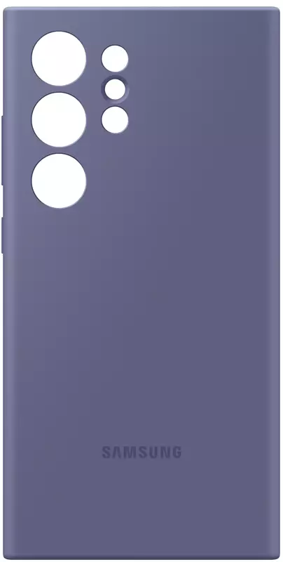 Чехол для Samsung Galaxy S24 Ultra Silicone Case Violet (EF-PS928TVEGWW) фото