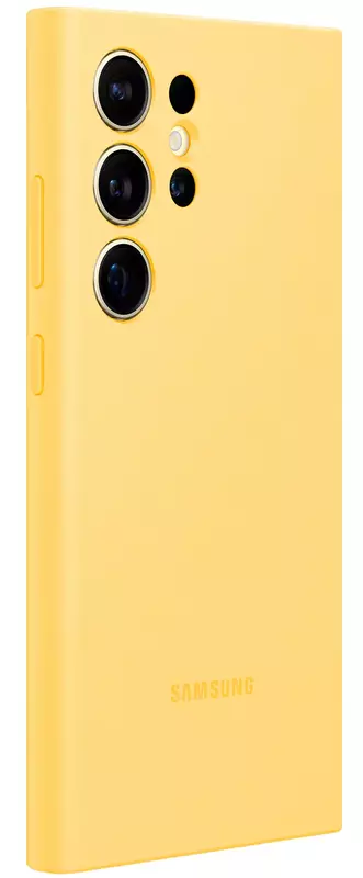 Чохол для Samsung Galaxy S24 Ultra Silicone Case Yellow (EF-PS928TYEGWW) фото