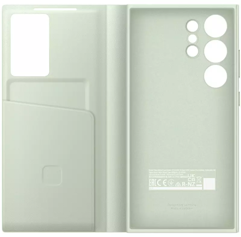 Чохол для Samsung Galaxy S24 Ultra Smart View Wallet Case Light Green (EF-ZS928CGEGWW) фото